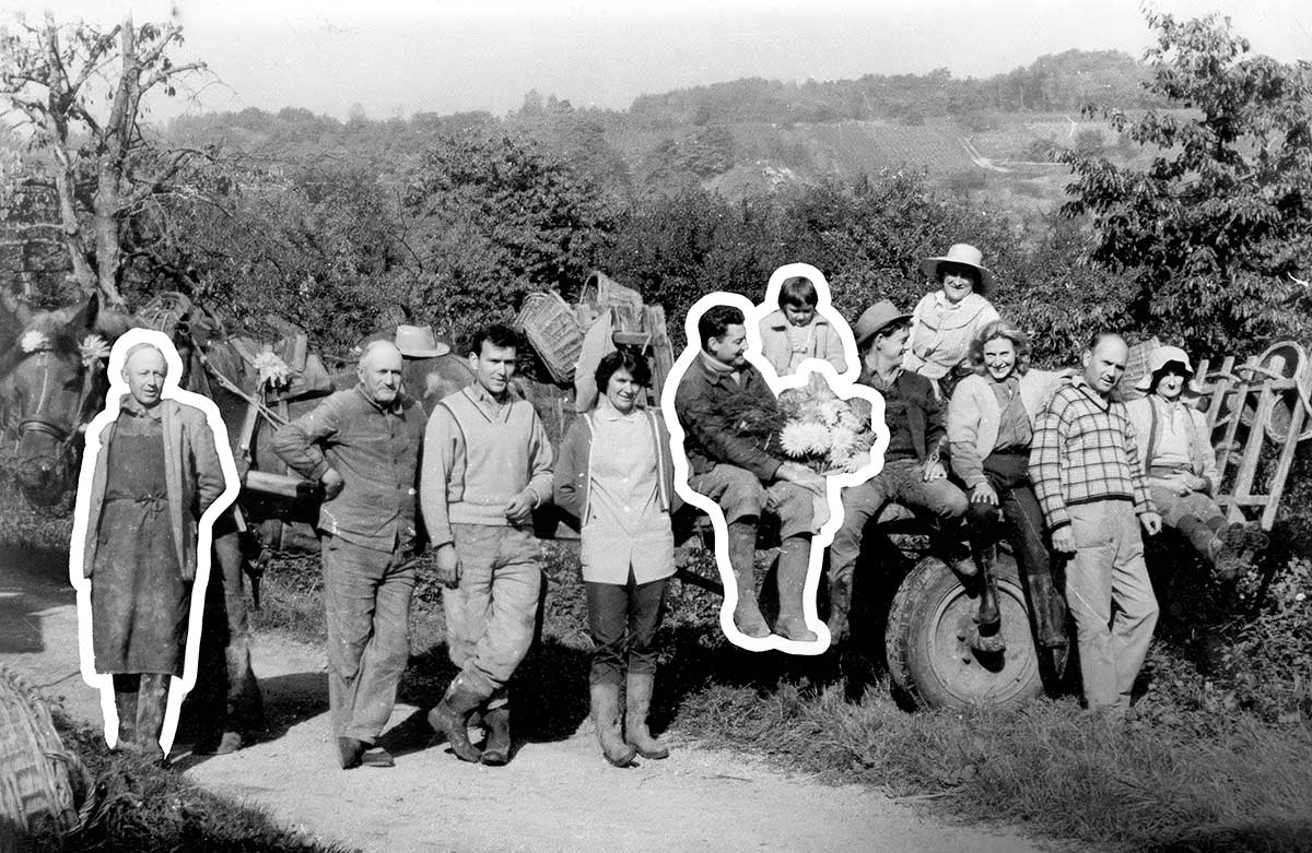 Photo de famille - Depuis 1950 Champagne H. Depaux & Fils